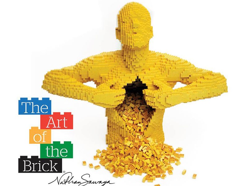 “The Art of The Brick” chega ao Iguatemi Campinas