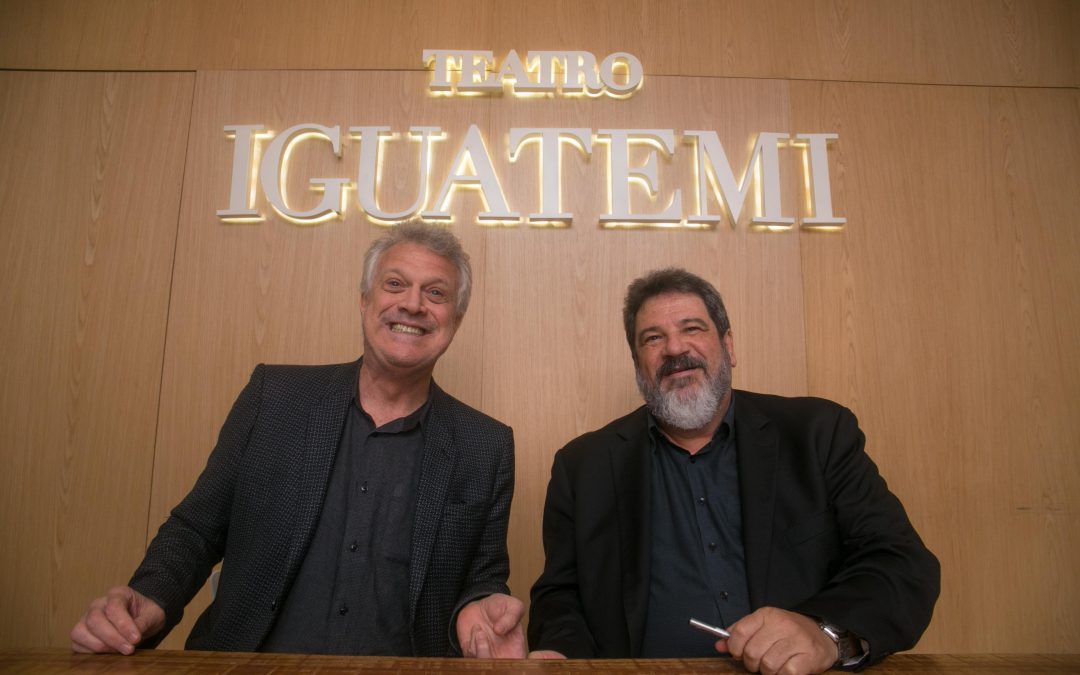 Pedro Bial e Mário Sérgio Cortella juntos em novo livro