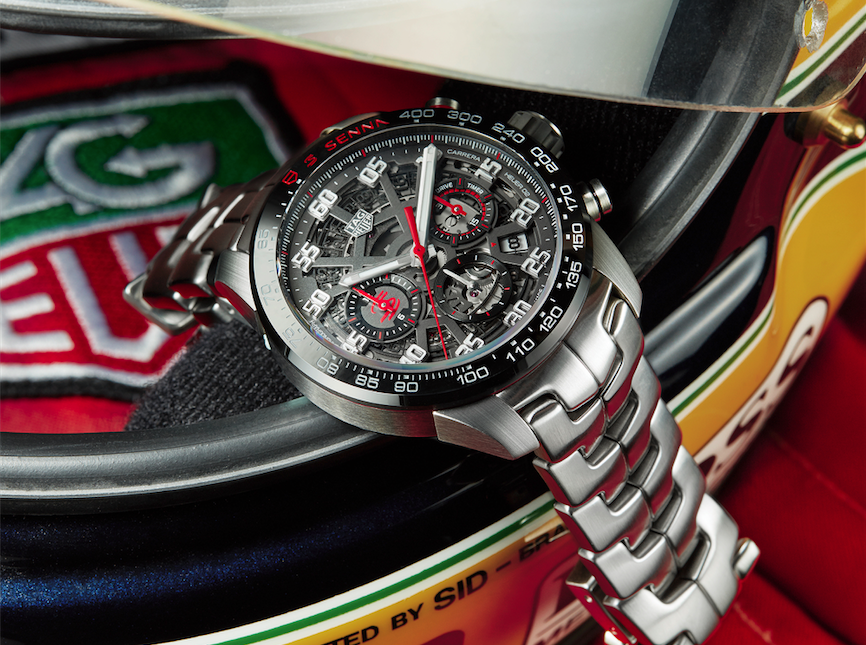 TAG Heuer lança edição do Carrera Ayrton Senna