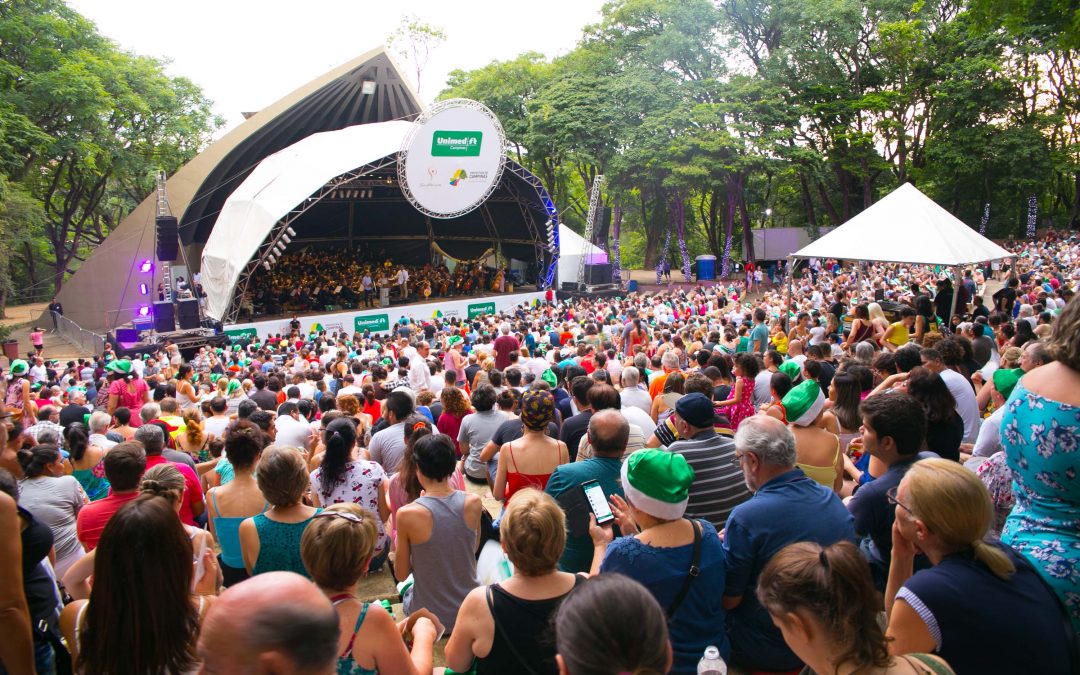 Concerto de Natal agita o Parque Taquaral em Campinas