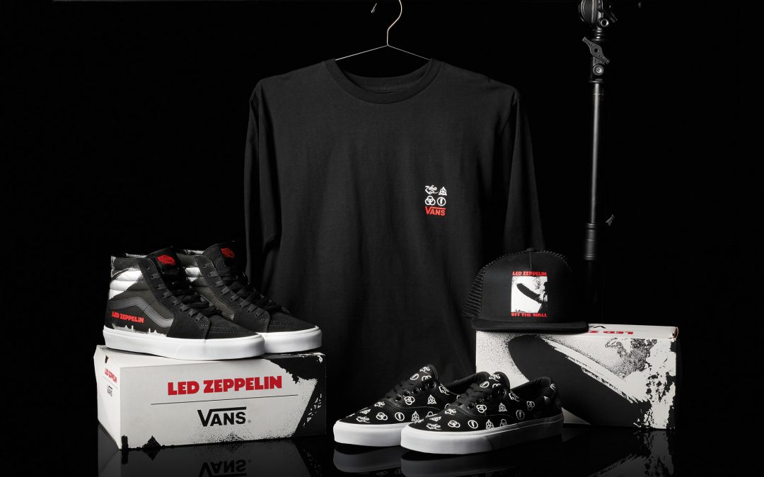 Vans se une com Led Zeppelin em coleção limitada