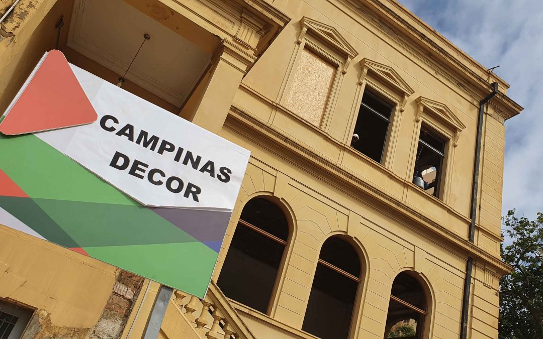 Campinas Decor inicia obras de edição histórica no Cotuca
