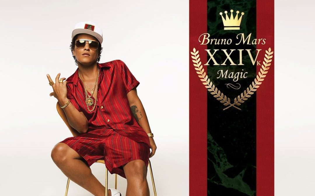 Bruno Mars no Brasil!