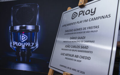 Grupo Bandeirantes lança PLAY FM mirando expansão nacional